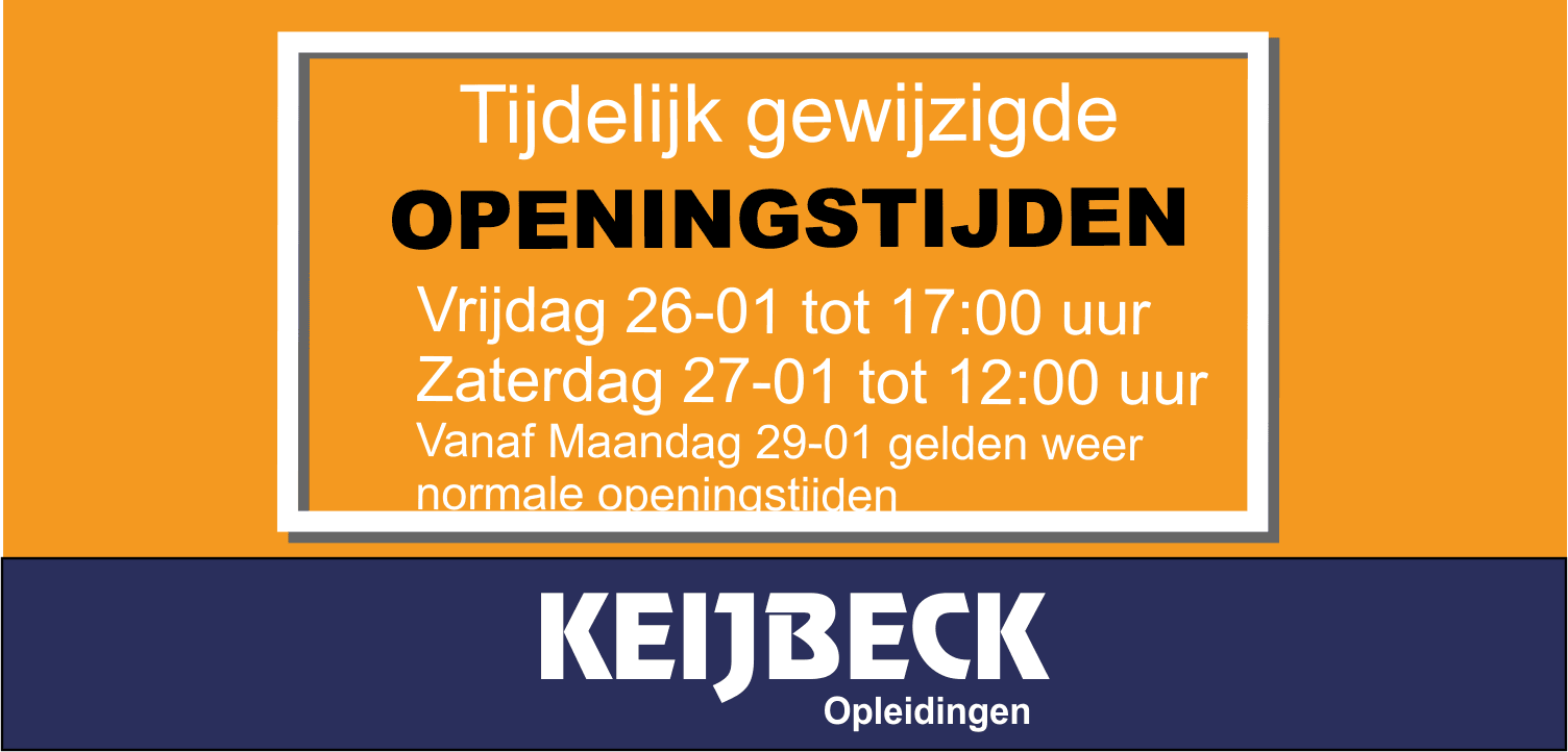 Openingstijden Keijbeck